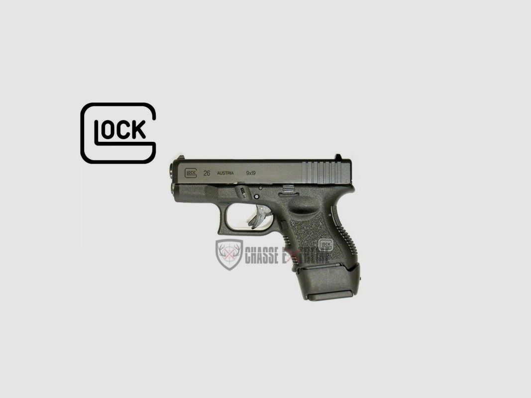 Griffverlängerung GLOCK 26/27 Pachmayer für Magazine GLOCK 19/23, Bild 1 von 2