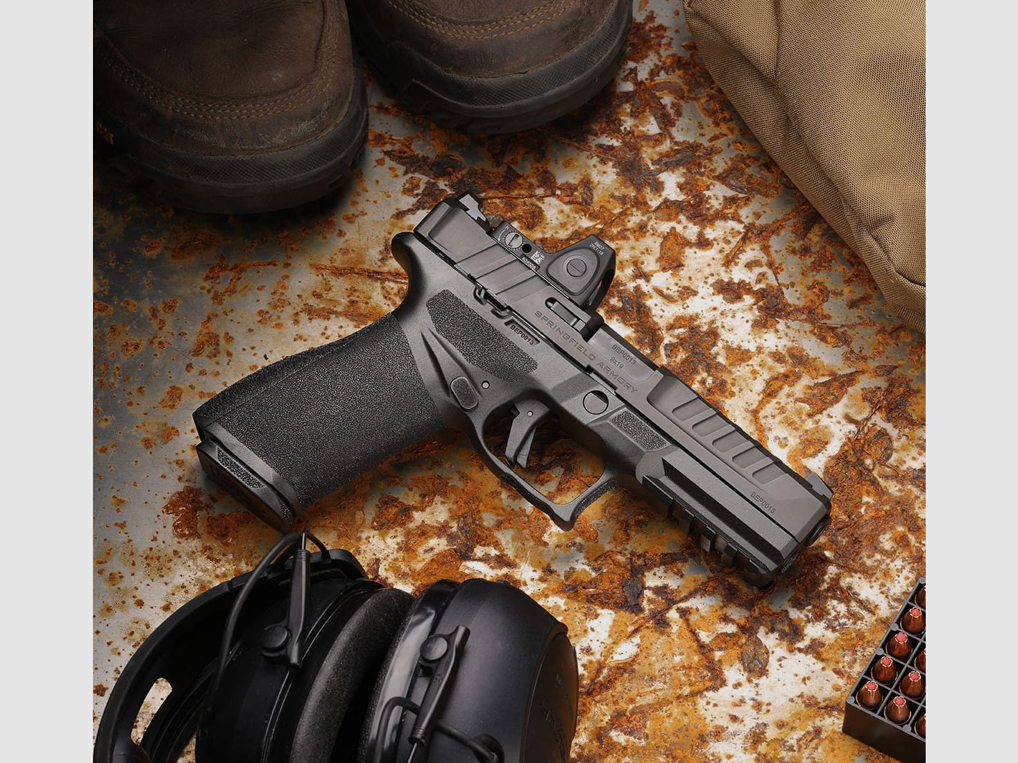 Pistool HS-ECHELON 4,5" U-DOT TRYT FDE kal. 9x19mm, afbeelding 14 van 15