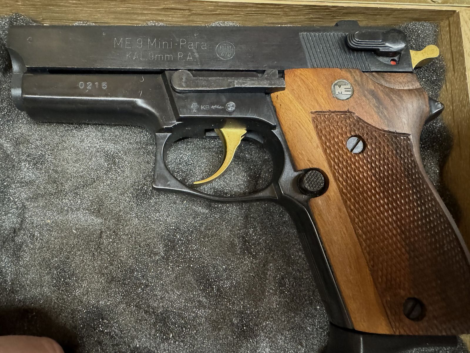 Pistolet alarmowy Cuno Melcher ME 9 Mini-Para – limitowana seria specjalna