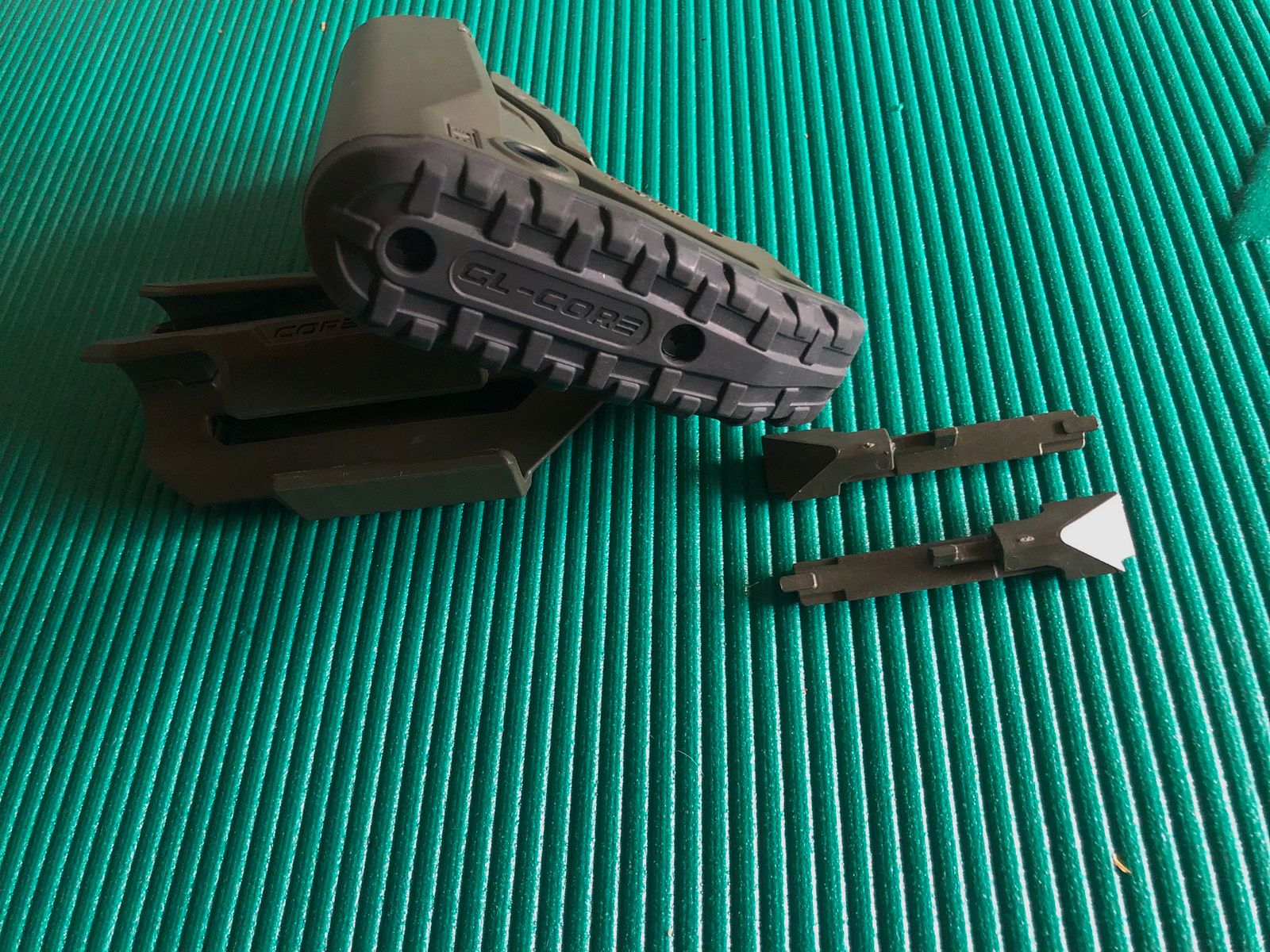FAB Defense GL-CORE IMPACT CP RECOIL ABSORBING BUTTSTOCK MIT WANGENAUFLAGE