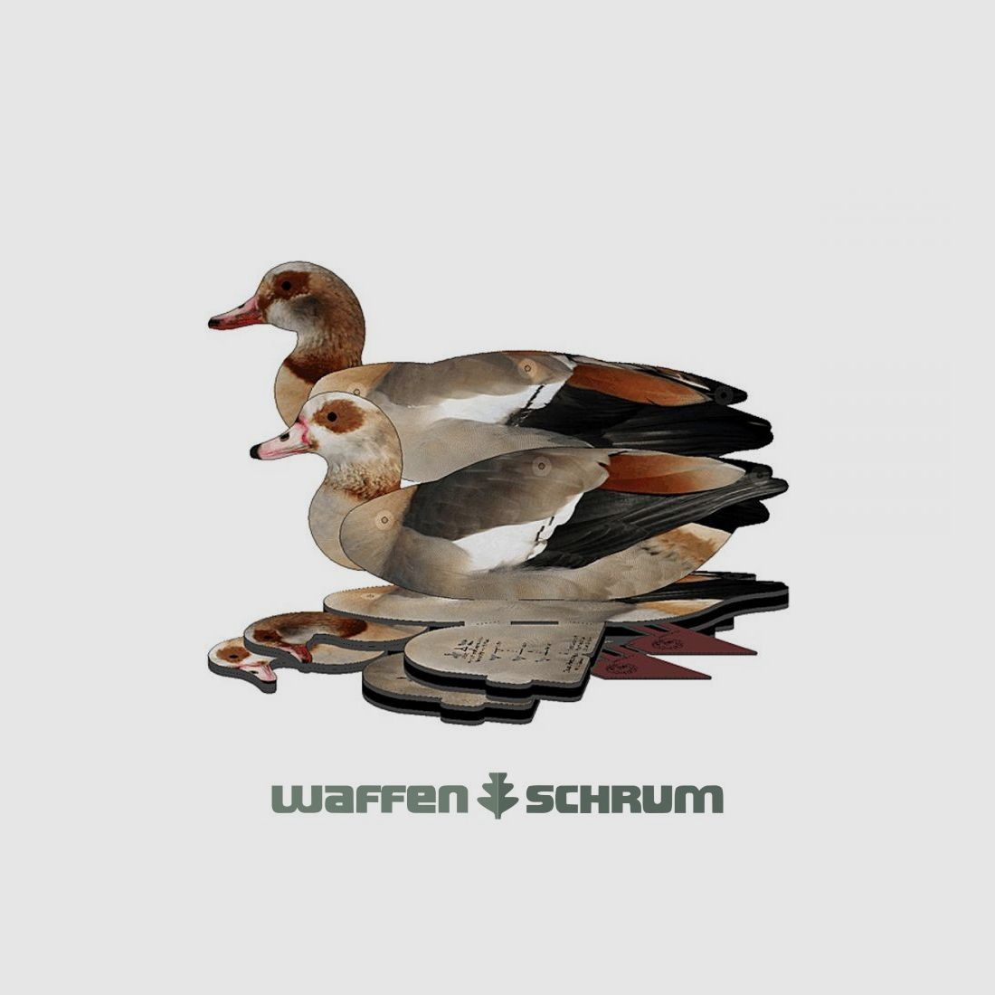 Paquete de 6 de gansos nilgans FUD de la Asociación Nacional del Rifle