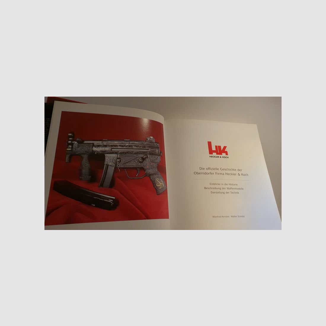 Die offizielle Geschichte der Firma Heckler & Koch # Handsigniertes Buch 1. Auflage