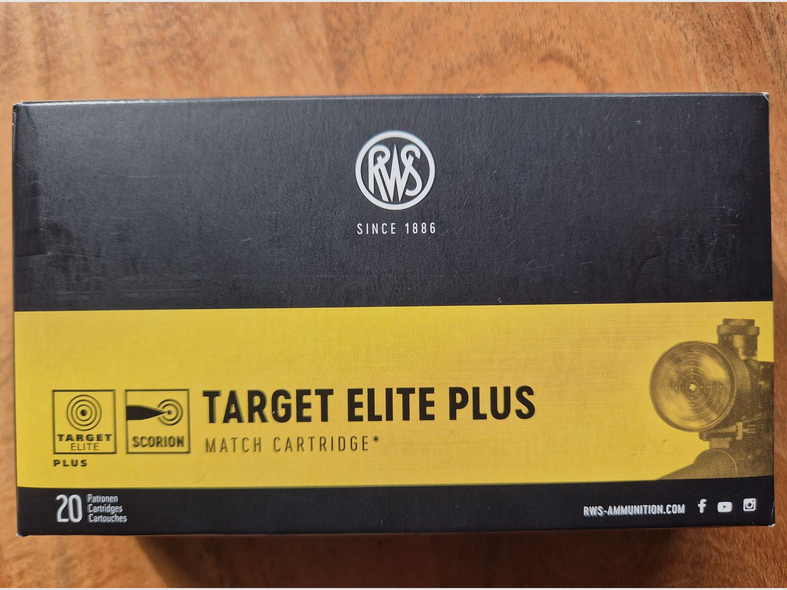 100 coups RWS Target Elite Plus 6,5mm Creedmoor 143grs