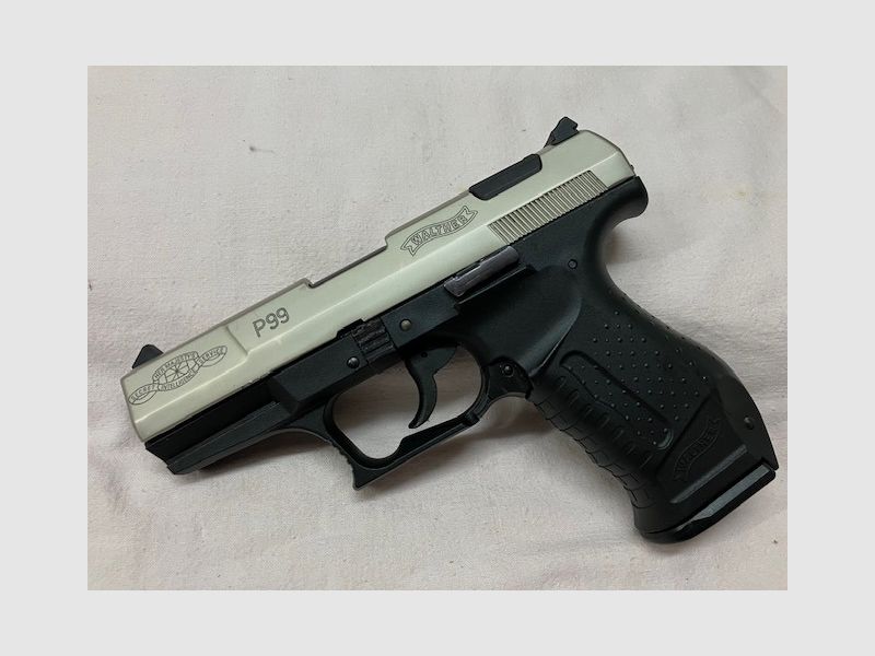Walther P99 Schreckschuss Pistole 9 mm P.A.K. bicolor 