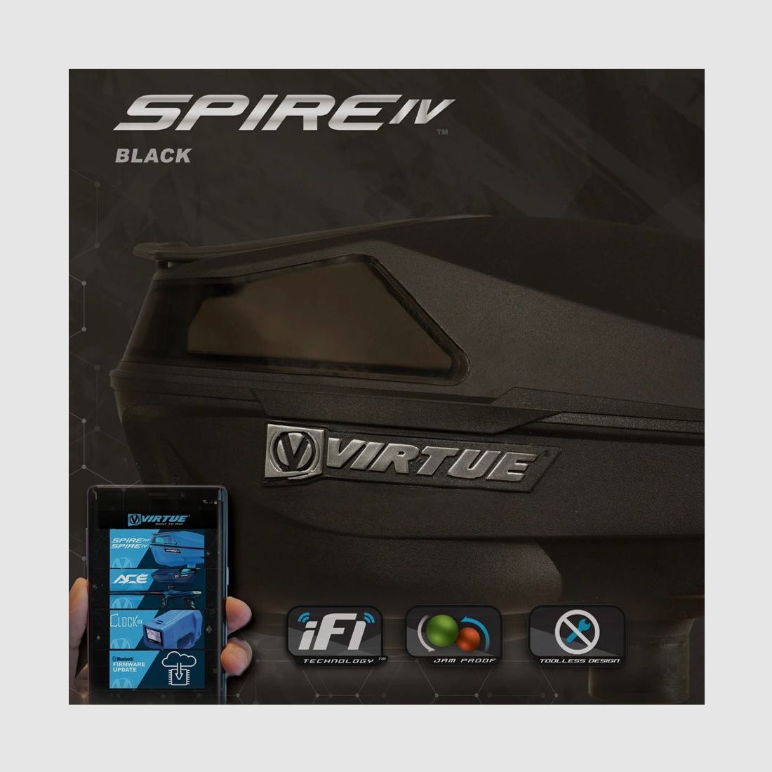 Loader Virtue Spire IV SCHWARZ 220 Kugeln, Bild 2 von 5