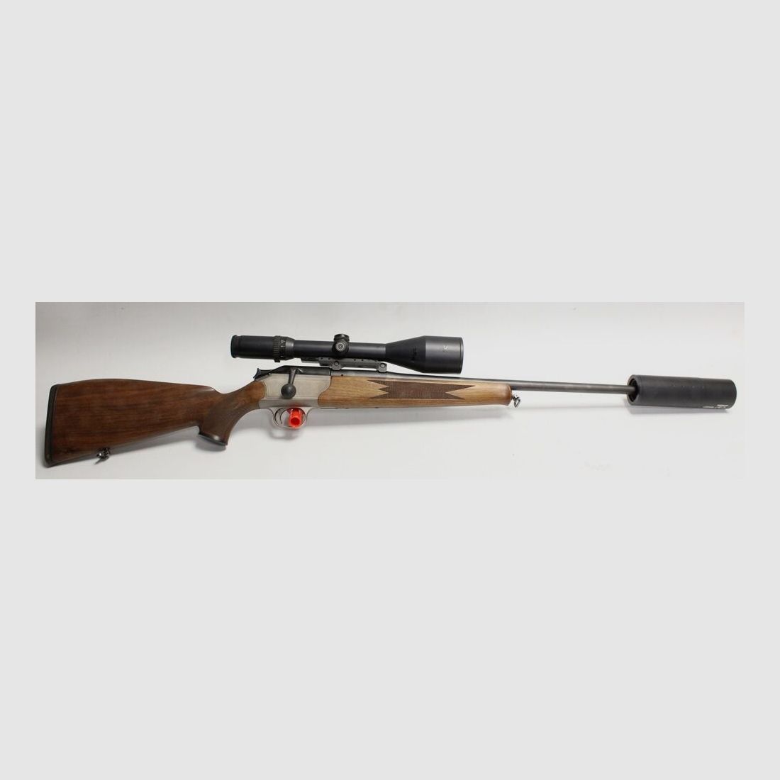 Blaser R93 with Schmidt & Bender 2.5-10x56 and silencer