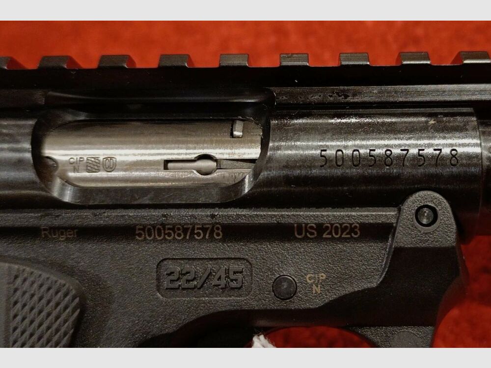 Ruger RUG.MK-IV 22/45 TACT.4.4"22LR .22lr