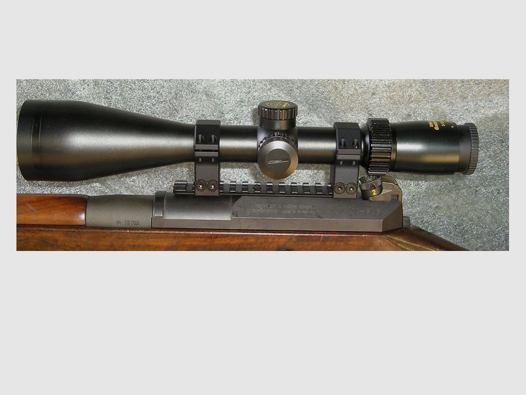 PICATINNY-SCHIENE  für Heckler & Koch SL6 / SL7 + HK630 / HK770 / HK940 -H & K - H&K - NEU