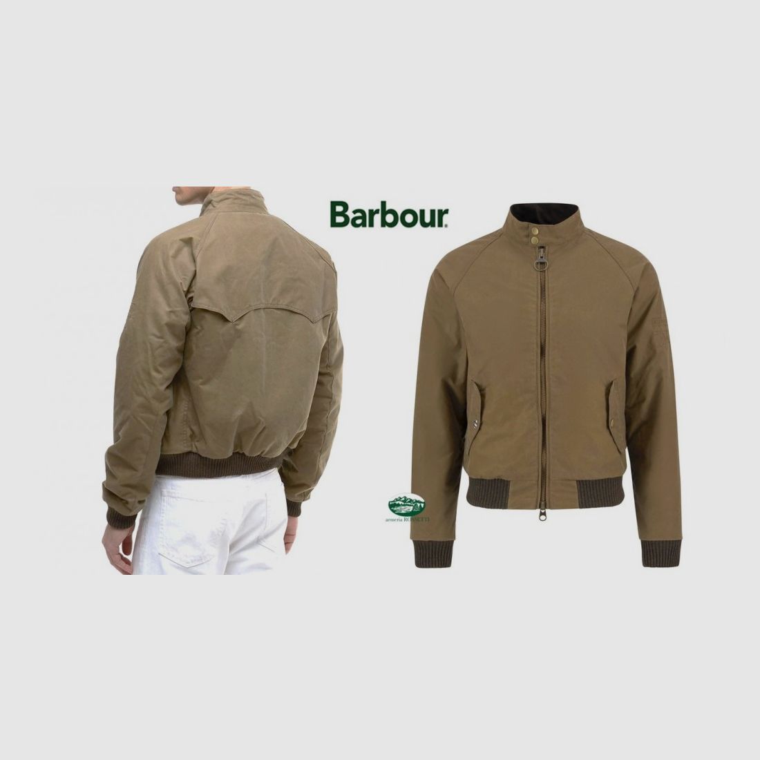 BARBOUR Jacke International MERCHANT STEVE MCQUEEN Wax, Bild 1 von 2