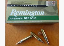 Remington 20 cartridges: Remington Premier Match, 52 grs HPBT Cal. 223 Rem.