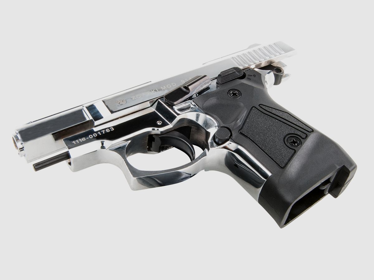 Zoraki 914 Chrom 9mm P.A.K. - Signal de gaz, image 5 sur 5