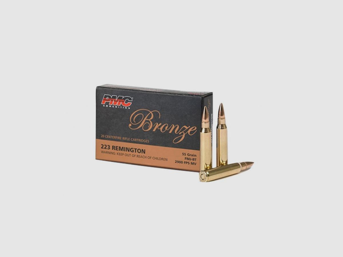 Amunicja PMC kal. 223Rem FMJ 3,6g/55gr