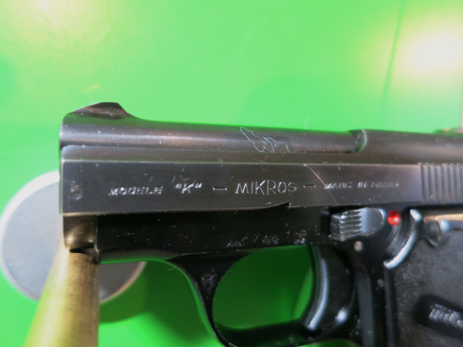 Mikros "K" (Armes Unique MAPF), Kal. 6,35 mm, Box + Zertifikat     #25, Bild 3 von 10