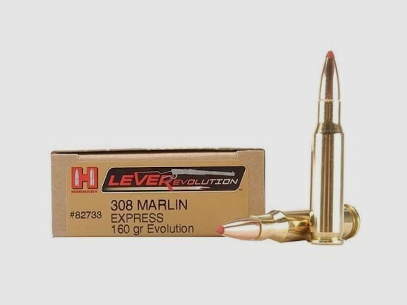 Hornady Leverevolution .308 Marlin 160GR FTX 20 patronen