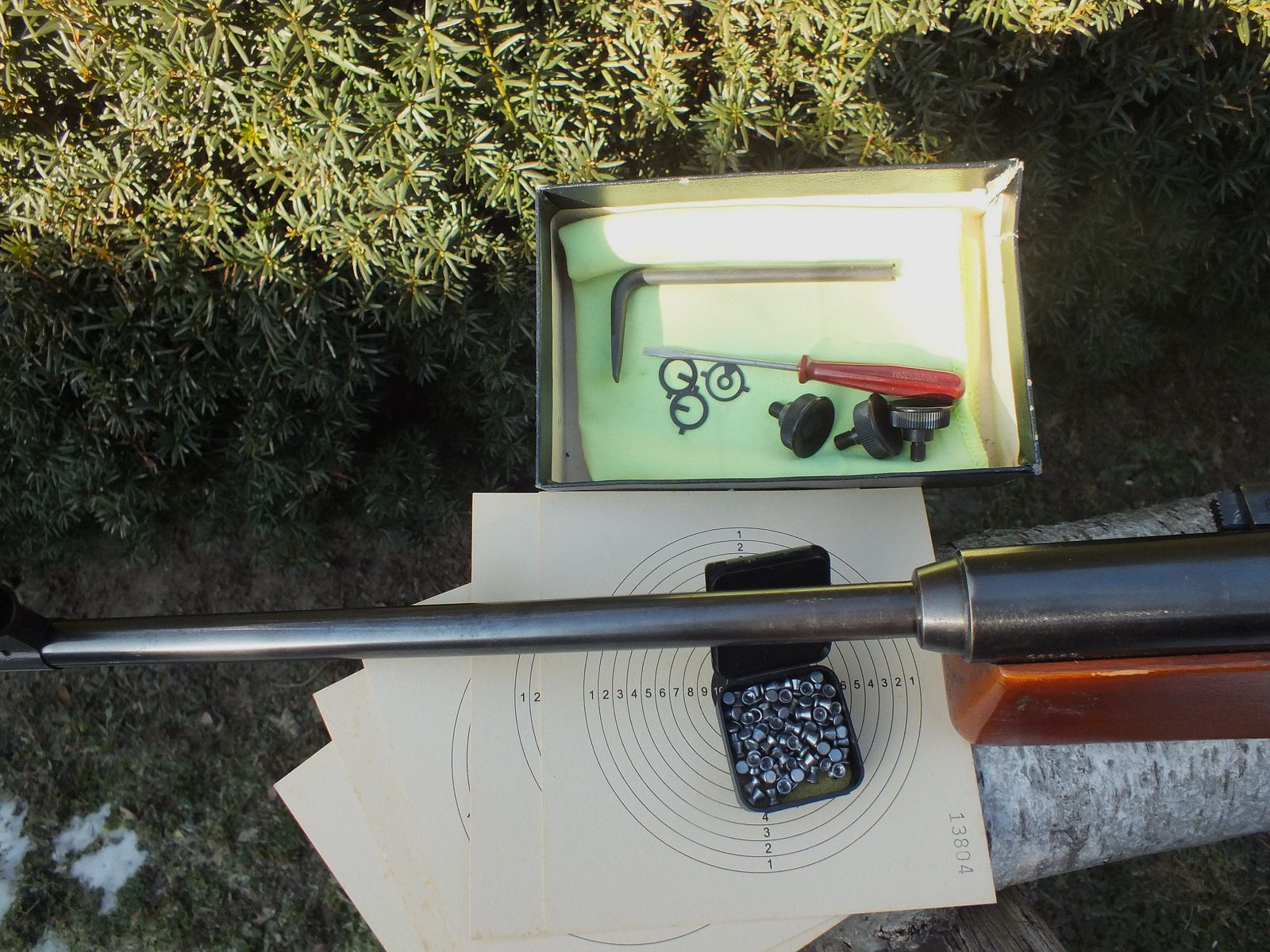 DDR-Luftdruckgewehr Haenel 312, Seitenspanner