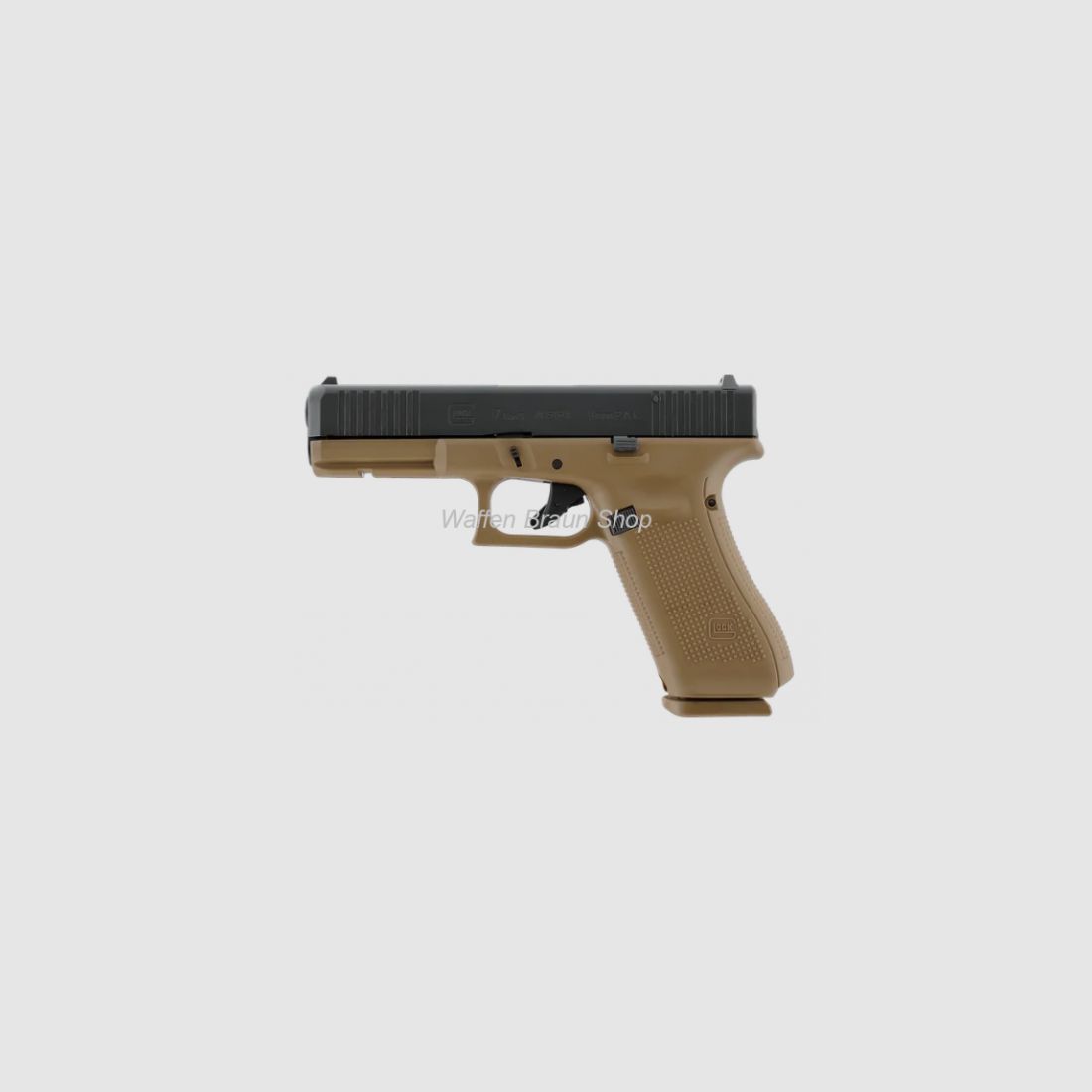 GLOCK 17 Gen5, 9 mm P.A.K., Coyote