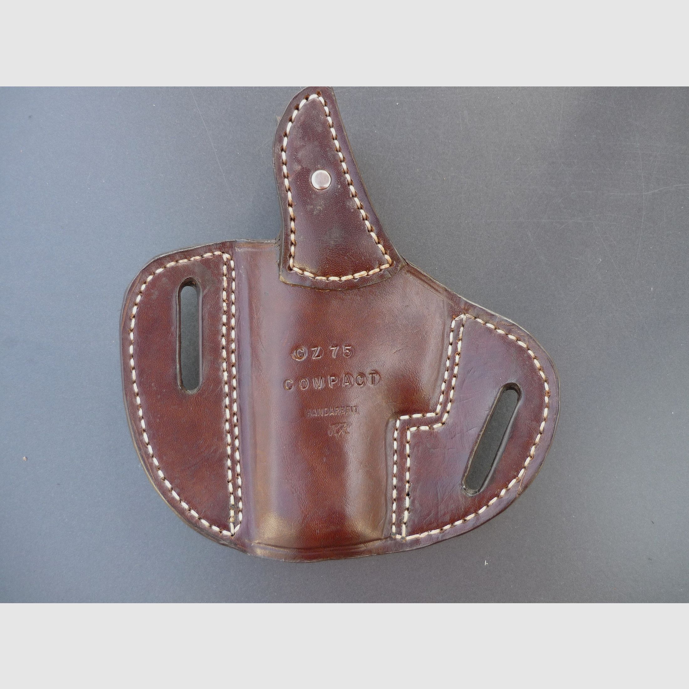 HKDesign Holster Art. Nr. 015 , Security Pancake Holster für CZ75 Compact - Rechtshänder 