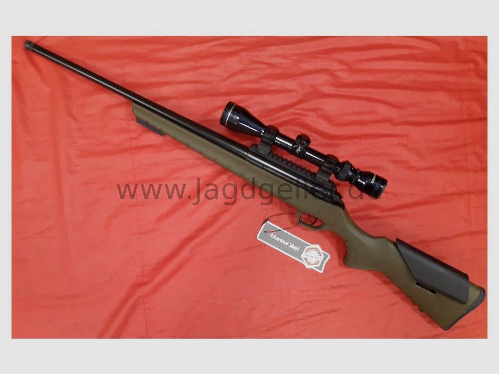 Repetierbüchse SILAH MONZA Grün .223 Rem mit 3-9x40 Tasco .223Rem