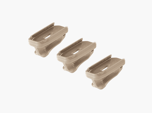 Magazinboden Ranger Plate PMAG AR/M4 GEN M2, 3 Stück, FDE, MAG212 - Magpul