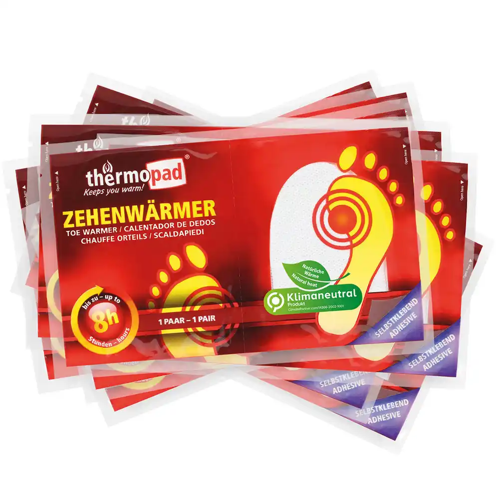 Toe warmers extra thin version: 10 pairs