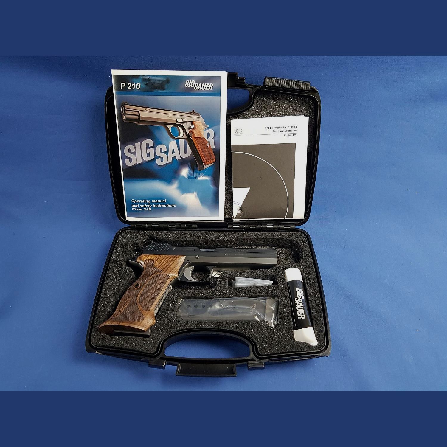 Sig Sauer P210 Supertarget Black, kal. 9x19 LL: 5", afbeelding 4 van 4