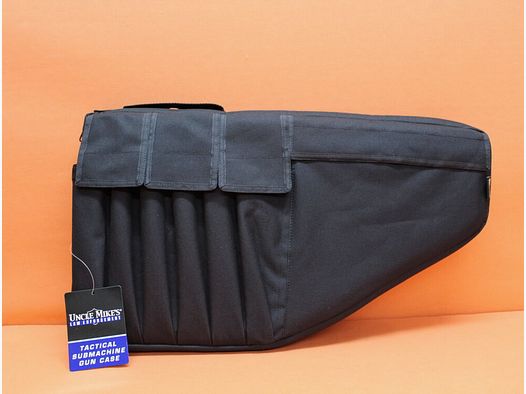 Uncle Mike's Tactical Submachinegun Case Black (5210-1): Funda para Arma Larga (aprox. 62x33x7cm) negra (acolchada)