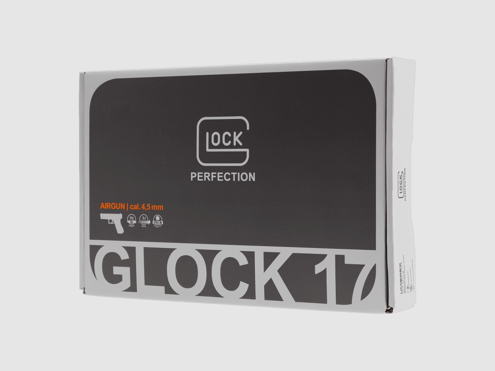 PIST GLOCK 17 GEN5 MOS CO2 KAL BB/4,5MM < 3,0 J ZWART ZONDER MONTAGE, afbeelding 7 van 7