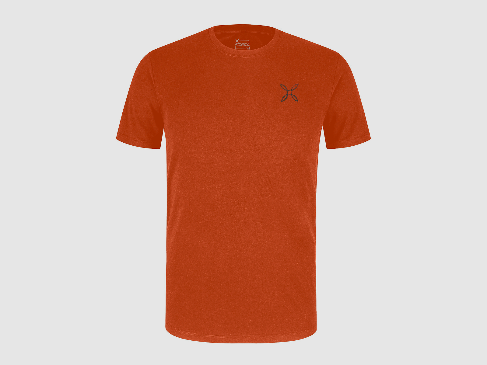 T-SHIRT – MONTURA – PENCIL LOGO Orange, afbeelding 1 van 2