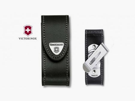 VICTORINOX Ledergürtelholster mit Clip