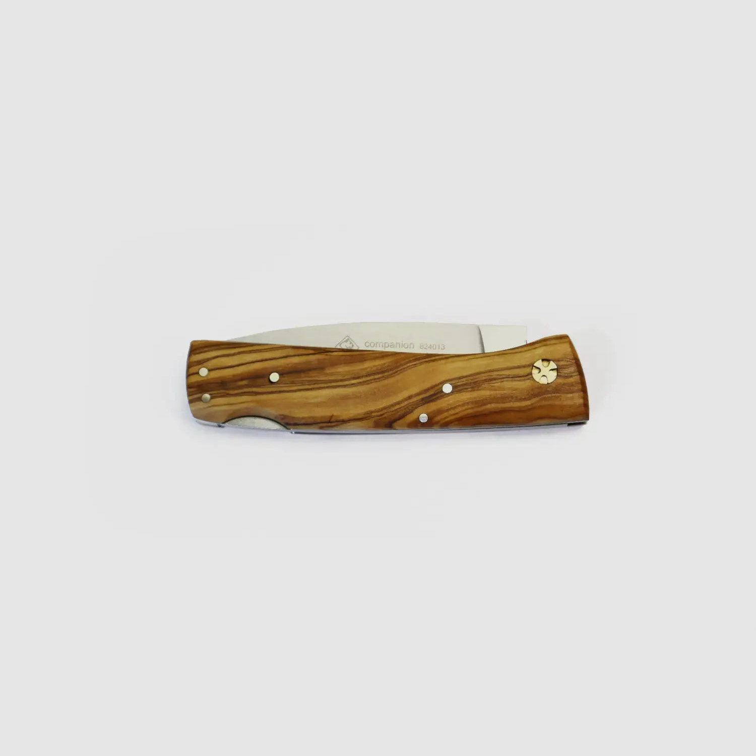 PUMA IP companion with suede pouch, olive wood