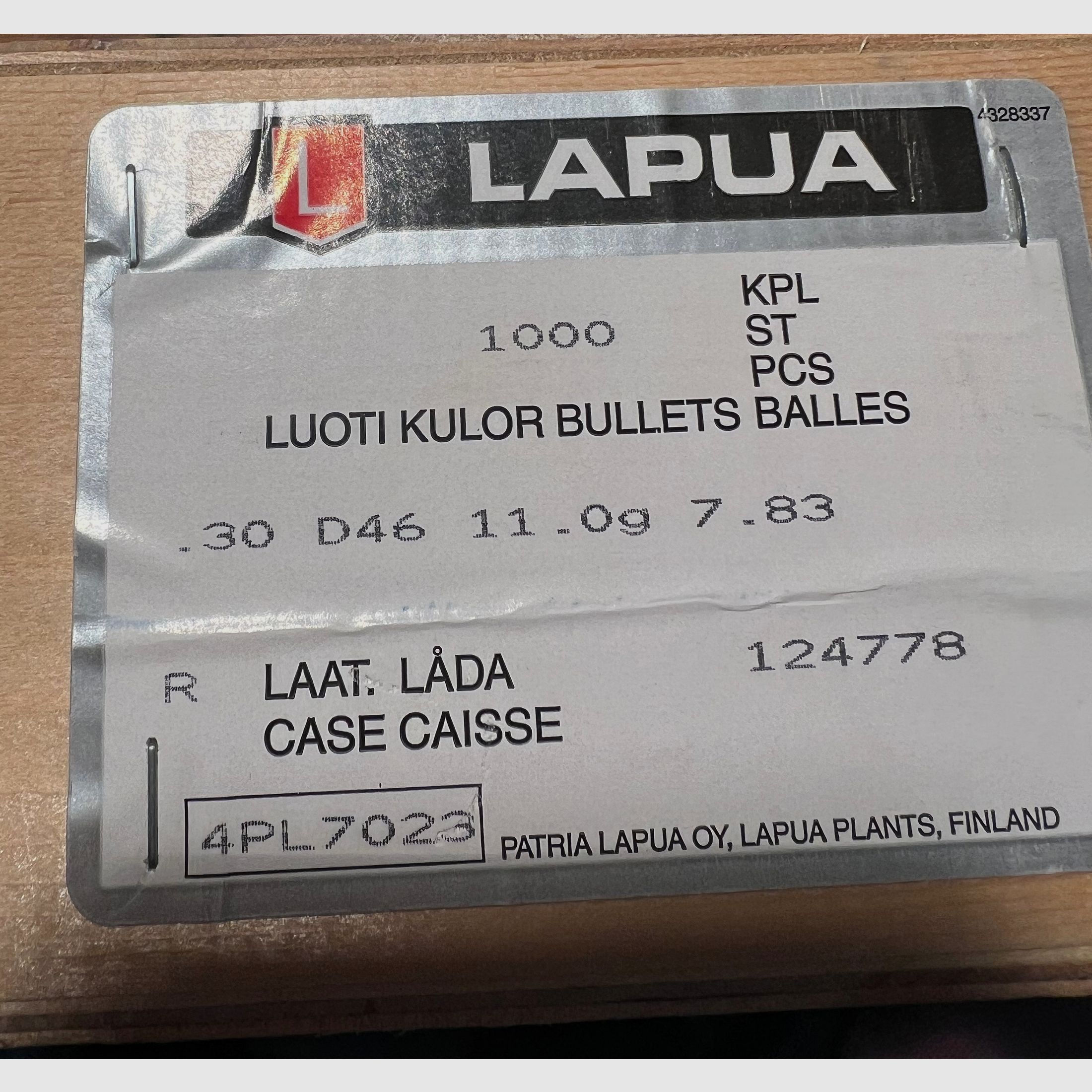 Lapua Gescossse