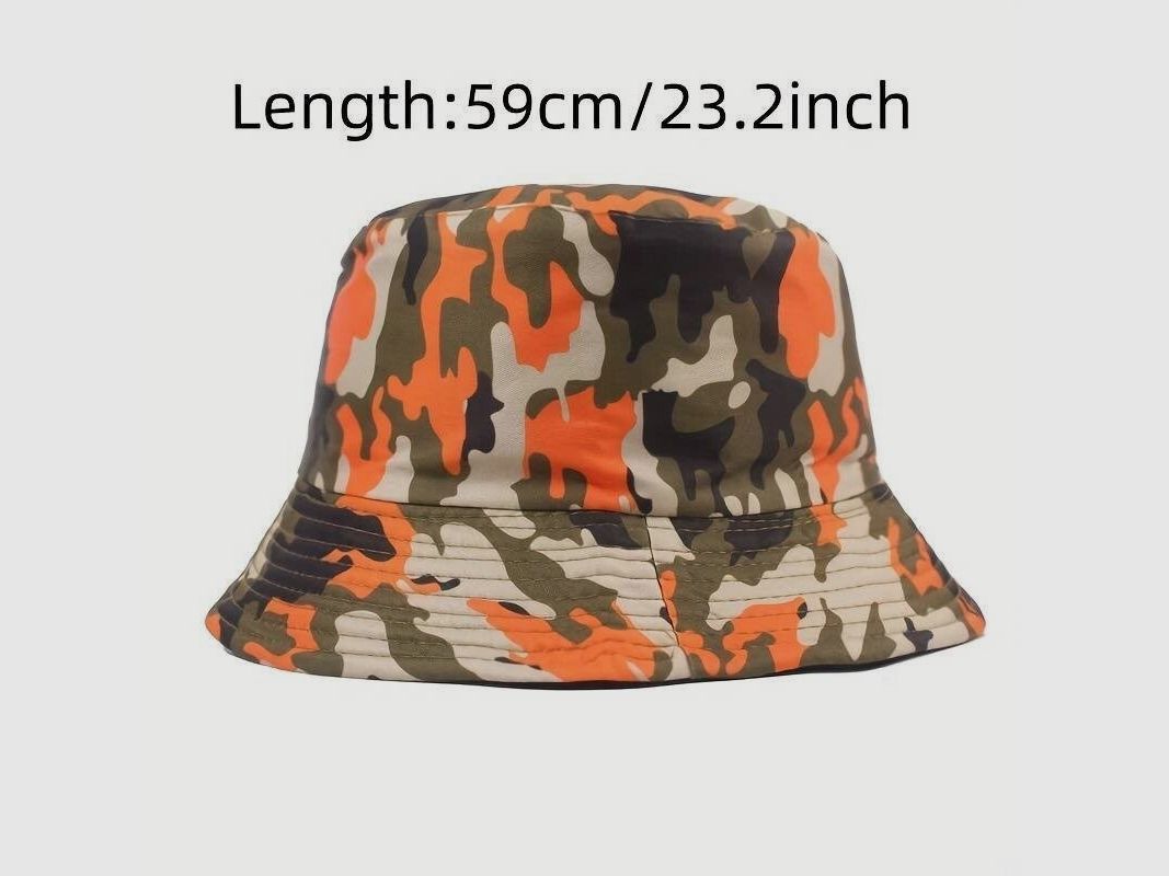 Tarnmütze Camofalge orange/schwarz