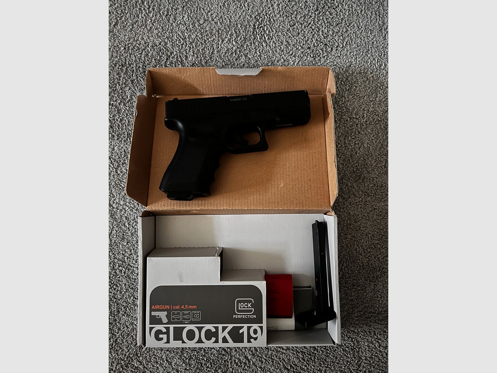 Glock 19 co2 umarex 4.5 mm BB