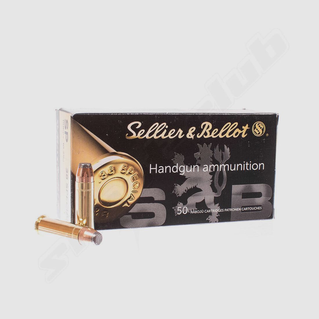 Sellier & Bellot	 S&B SP - 158grs 50Stk. .38Special