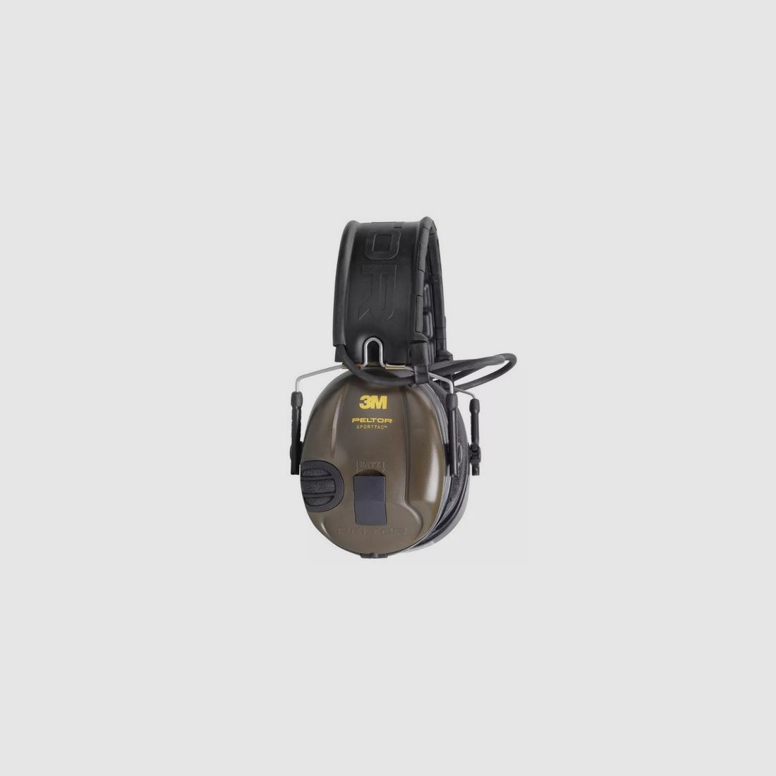 CASCO ELECTRÓNICO CAZA-TIRO DEPORTIVO PELTOR SPORTTAC 26DB CARCASA NARANJA VERDE, imagen 4 de 9