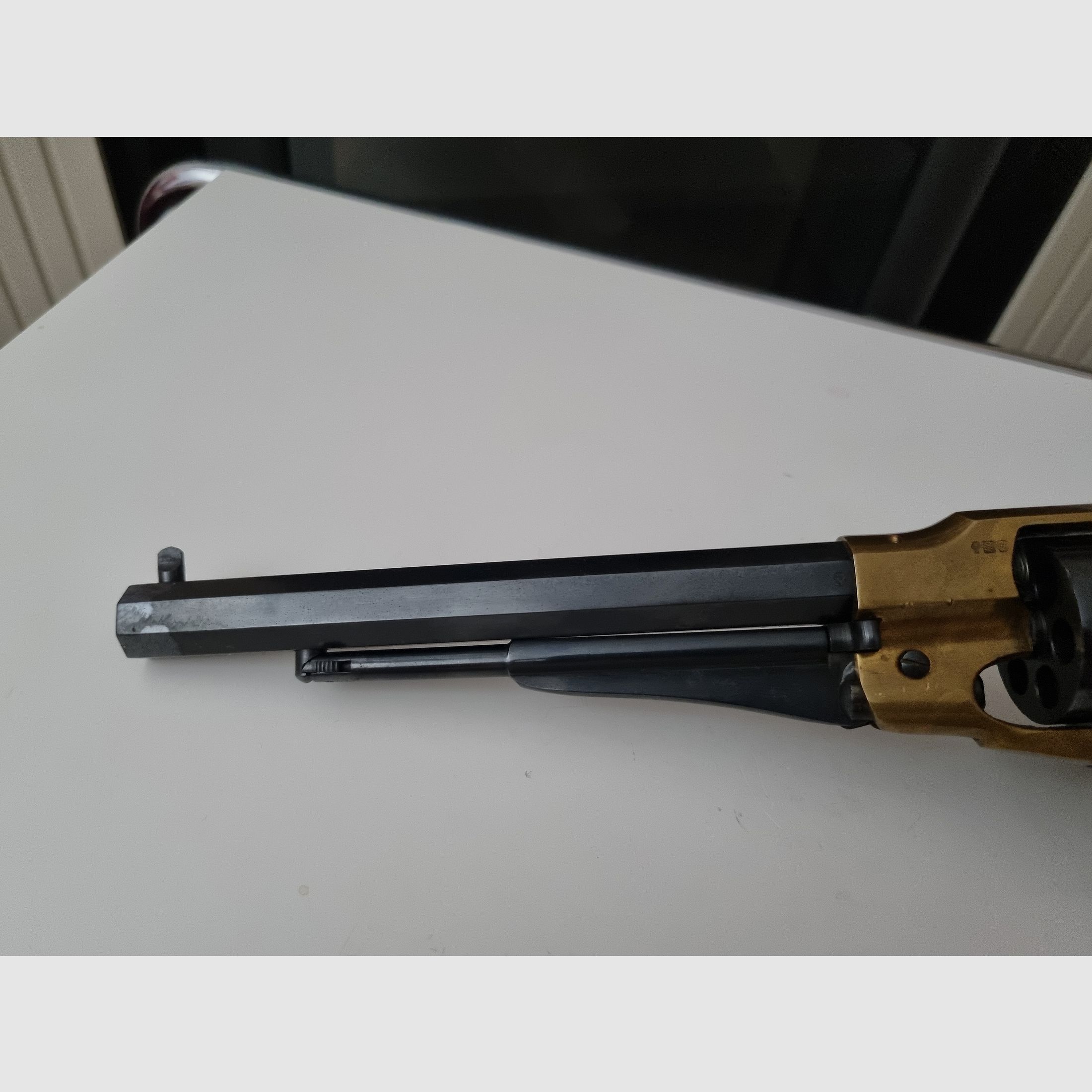 Western Remington New Army 9mm Knall Seltener Neumann Umbau PTB 304
