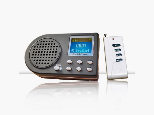 MP3-Player für Gesänge mit Fernbedienung.