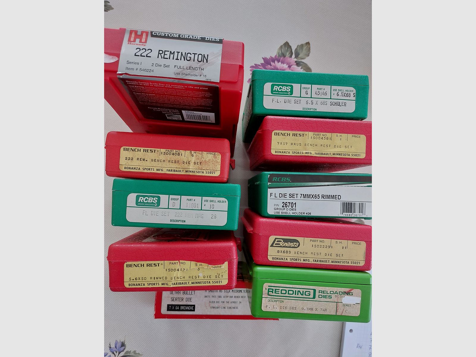 New and like-new matrices from various manufacturers.
