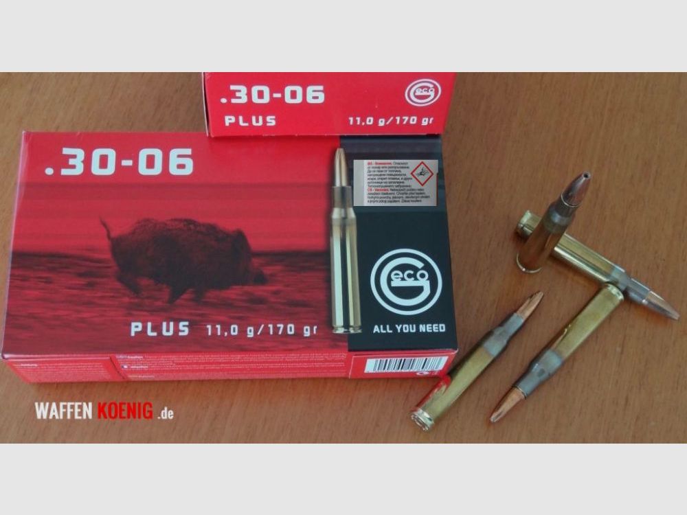 GECO 80 GECO Plus Patronen: .30-06-11,0g/170gr