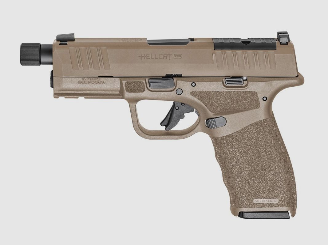 HS Hellcat Pro OSP 4,4" Desert FDE Threaded Barrel