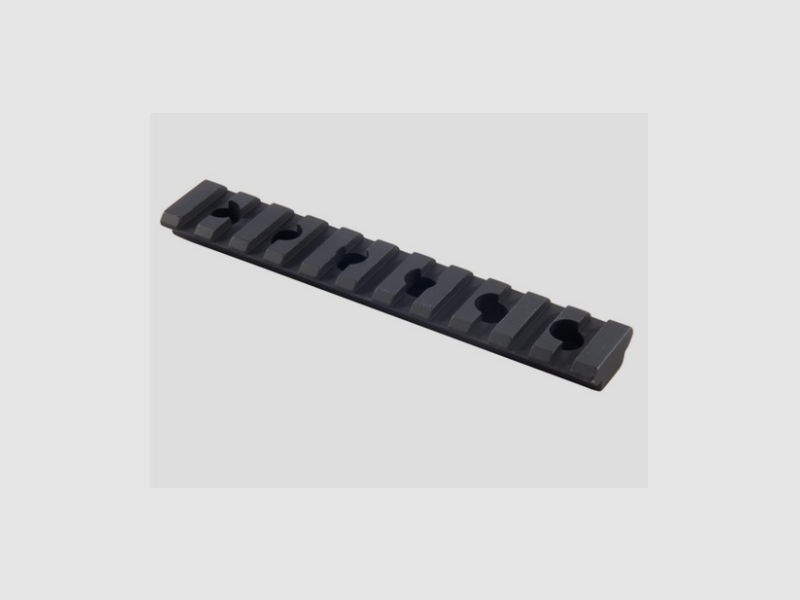 GG&G – DIRECT THREAD UFIR RAIL / PICATINNY ALUMINUM / BLACK / 4.5