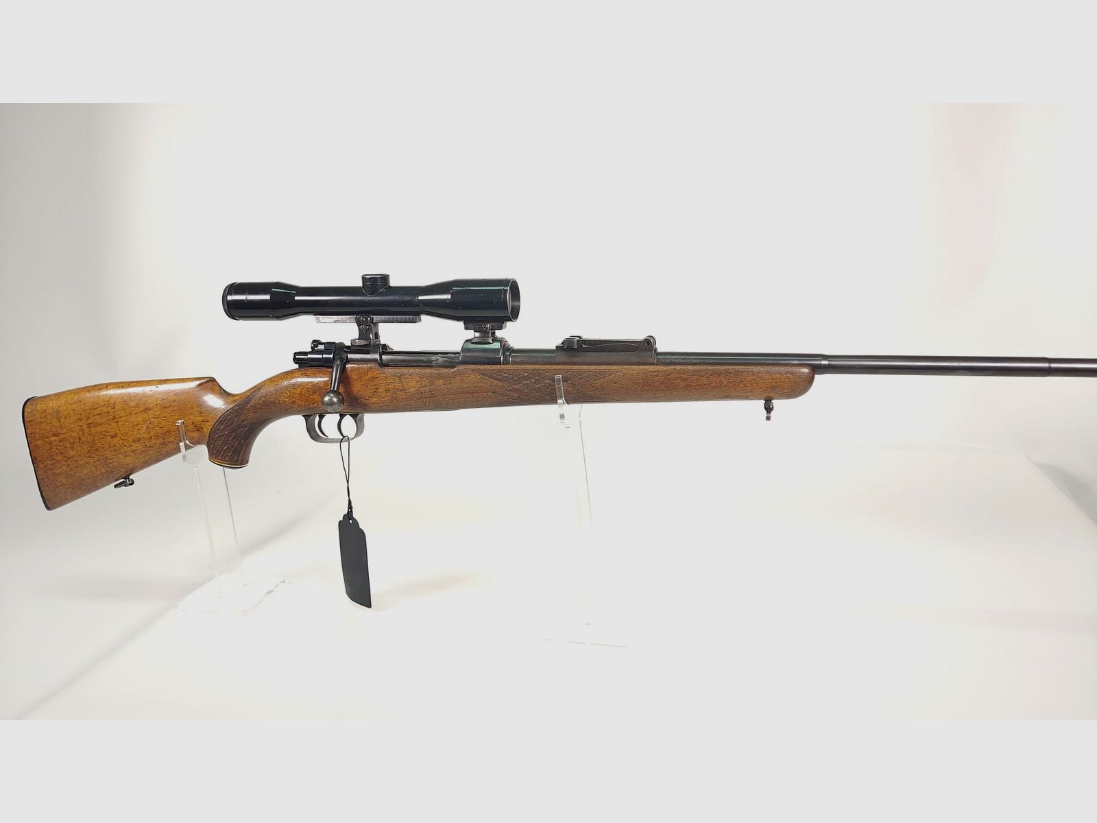 Mauser K98k 8x57 IS – barrel with stepped profile – GECO 4x scope