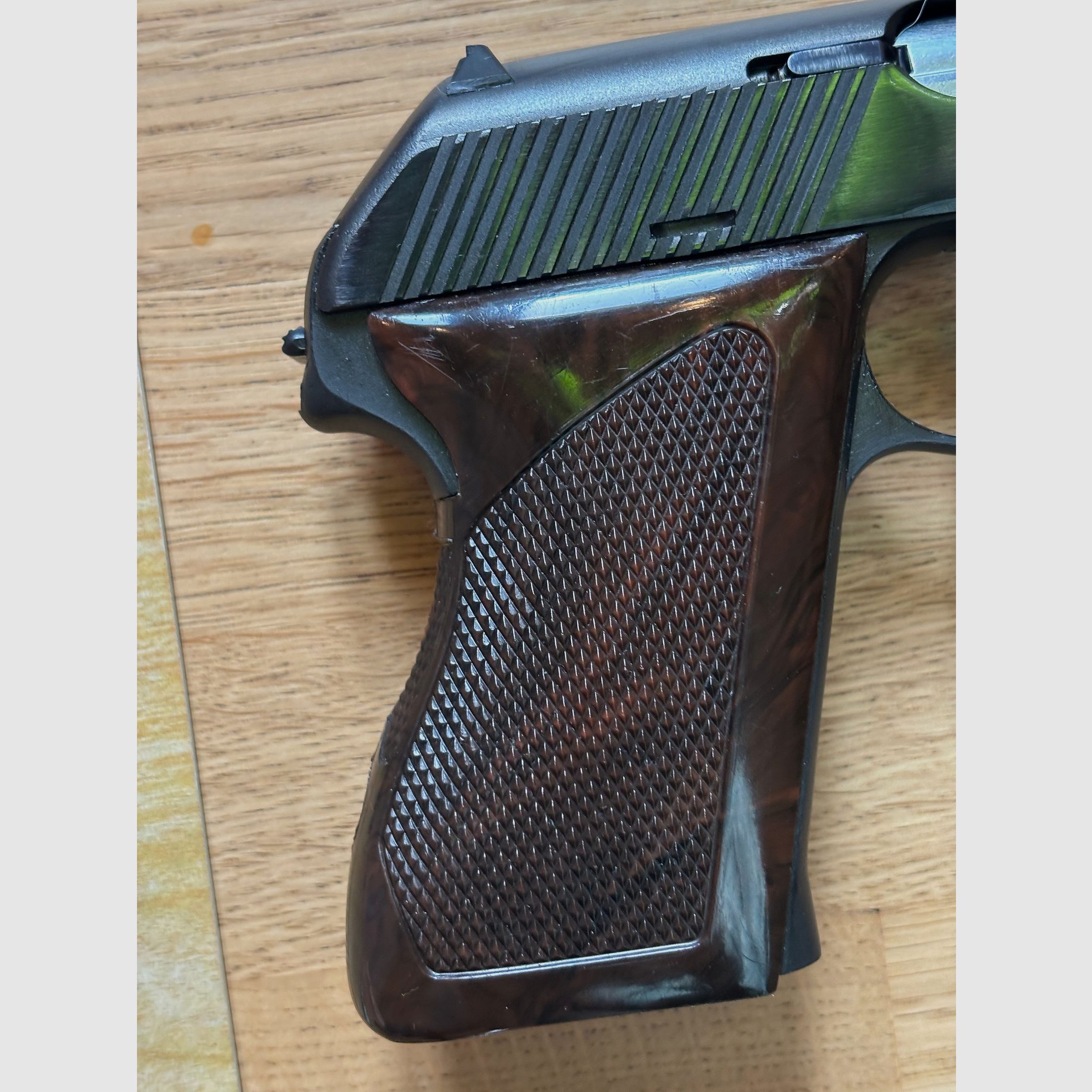 Heckler & Koch HK4 Pistole 7,65 mm Browning– deutscher Beschuss 1967 – mit OVP & Zubehör