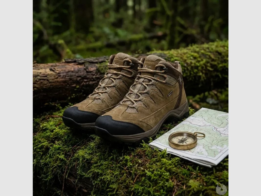 Scarpe Merano alte impermeabili marroni Ayoka, immagine 4 di 13