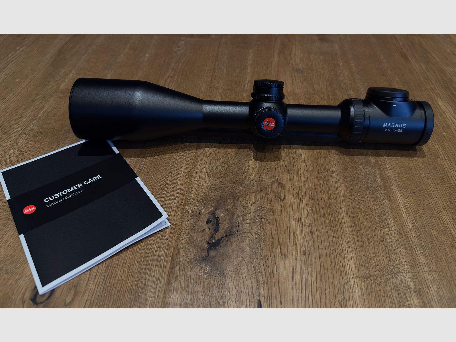 Leica Magnus 2,4-16x56 BDC met rail Abs. 4A