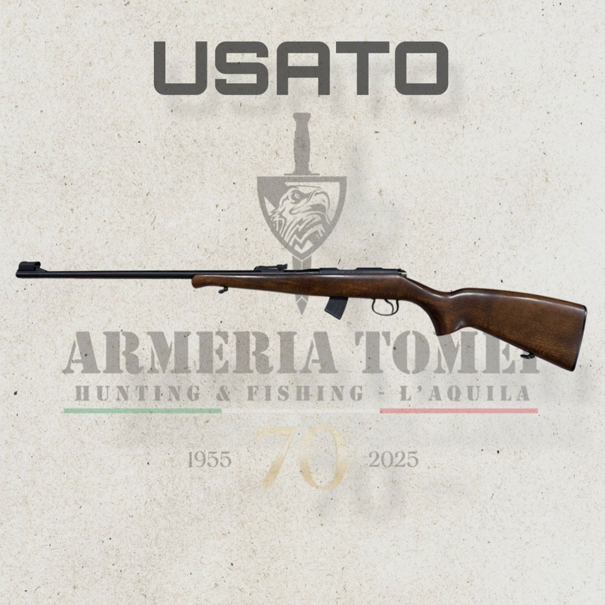 USED – RIFLE – CZ MOD. 452-2E ZKM cal. 22LR, image 3 of 4