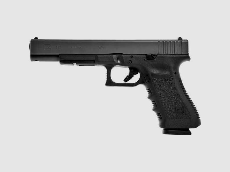Pistole Glock 17L ADJ brüniert 17-Schuß Kaliber 9mm Para
