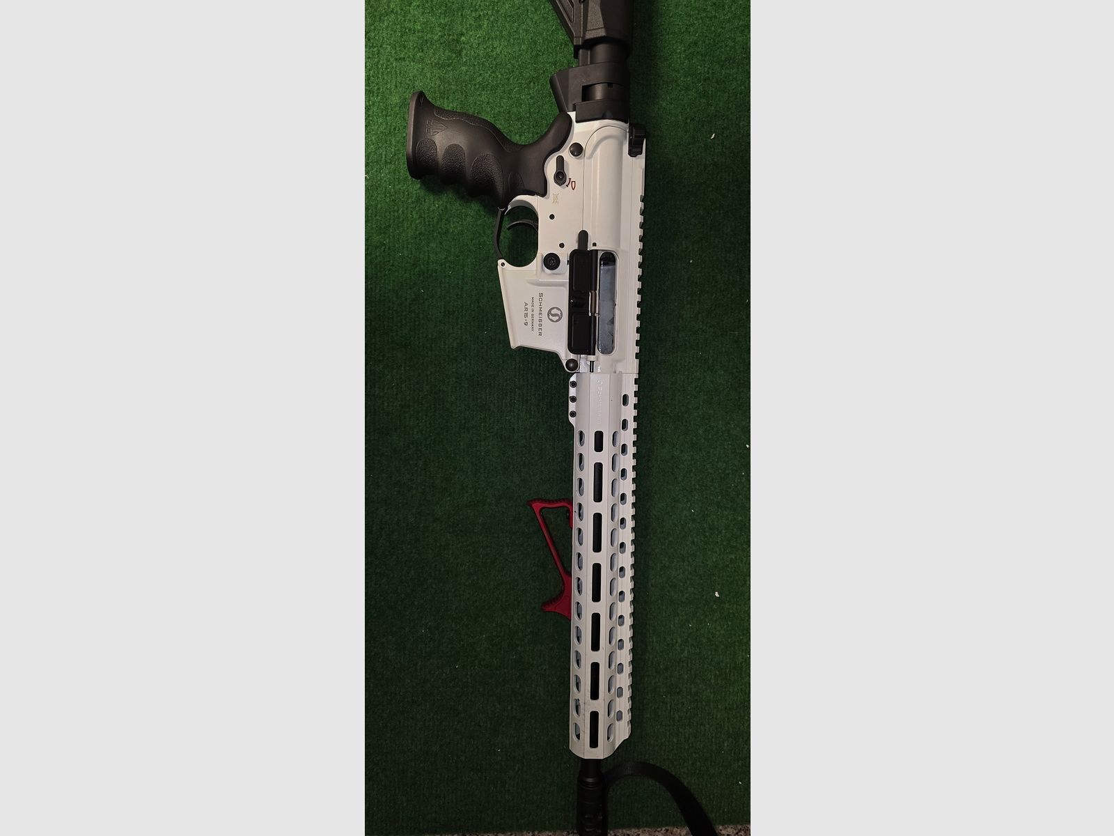 Schmeisser AR15-9 M4FL Weiß 14,5 Zoll