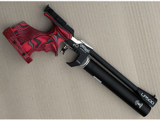 WALTHER LP500 PRESSLUFTPISTOLE - "RED DEVIL"