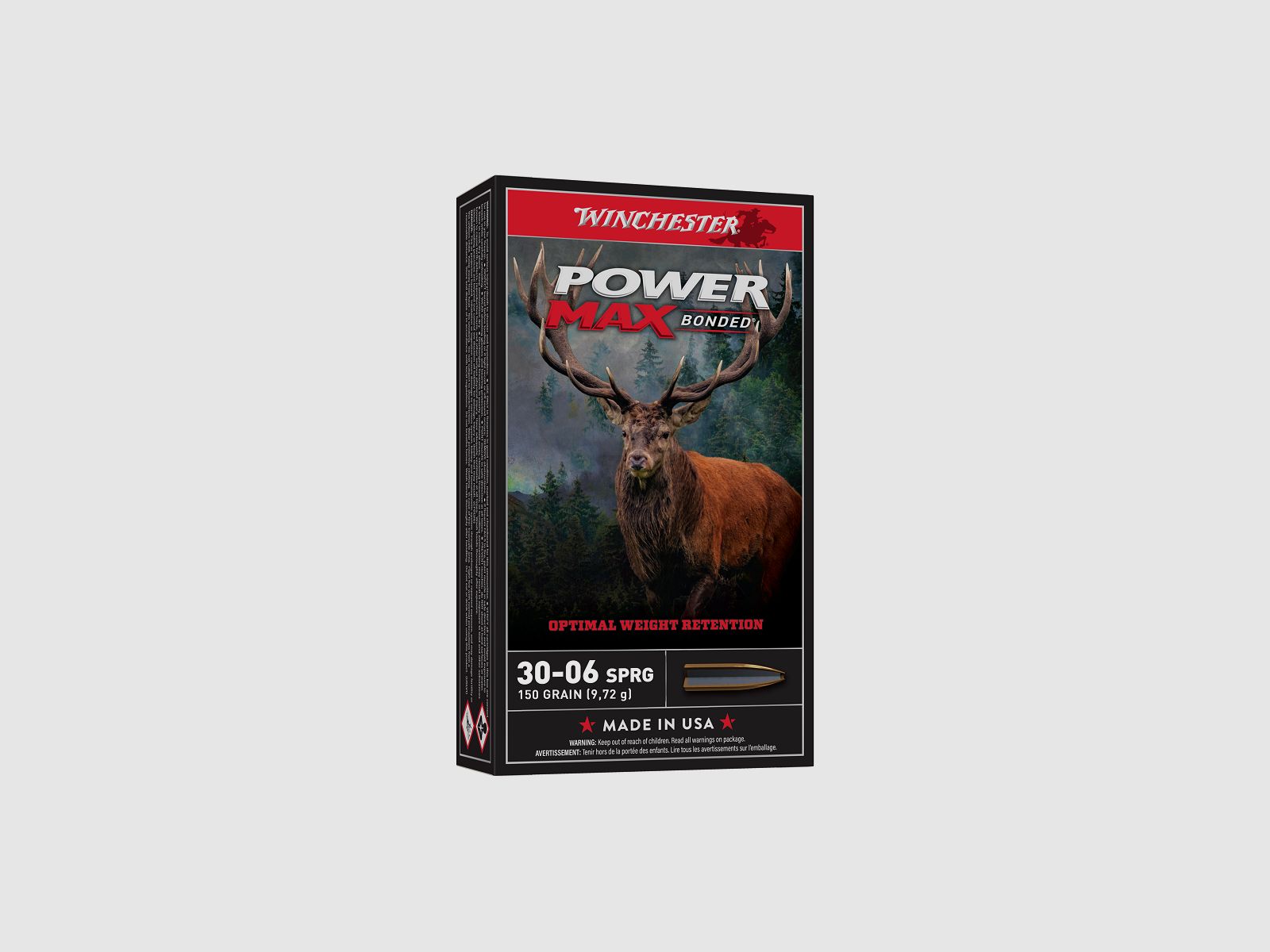 AM.KUL. 30-06 WINCHESTER 150GR POWERMAX (1op20szt.), image 1 of 2